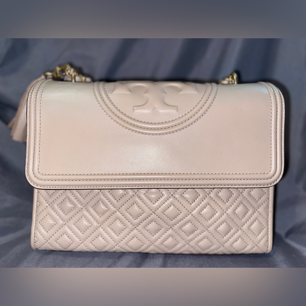 Tory Burch Cream Crossbody Bag